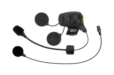 Interkom SMH5FM Bluetooth 3.0 zasięg do 700 m z radiem FM oraz uniwersalnym zestawem mikrofonów 1 zestaw Sena | SMH5-FM-10