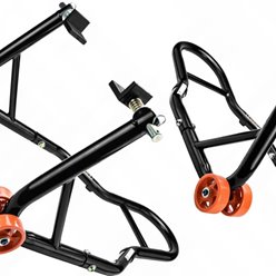 Podnośnik stojak motocyklowy Biker przód/tył TYP-L pod wahacz Biketec | VD0016