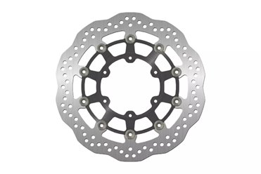 Tarcza hamulcowa przód Suzuki GSXR 600/750, GSXR 1000, GSX 750Z (310x102x5mm) (6x8,5mm) WAVE PŁYWAJĄCA (ŚRODEK ALUMINIOWY) | NG1214XG