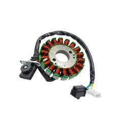 Stator, stojan, iskrownik alternatora (18 cewek) Barton Falcon 125cc na wtrysk GY6 (125-150) 152QMI, 157QMJ Skuter