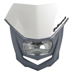 Lampa Halo Biały/Szary Polisport | 8657400043