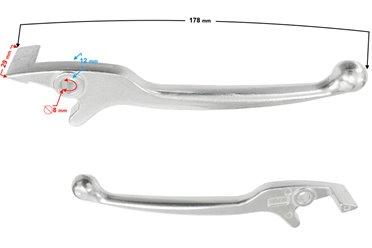 Dźwignia, klamka hamulca Cross 250cc Barton NXT 250 L -Kayo, Apollo, Diabolini, Xmotos