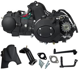 Silnik poziomy 125cc do motoroweru 4T z manualną skrzynią biegów (bez oleju)