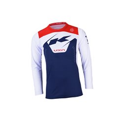 Koszulka rowerowa MTB Elite Navy niebieski/biały / czerwony L Kenny Racing | 242-3004040-5620
