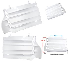 Obudowa chłodnicy lewa+prawa Cross 300cc Barton NXT 300 -Kayo, Apollo, Diabolini, Xmotos