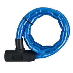 Zabezpieczenie Bariier Armoured Cable wzmocnione 1.4m x 25mm na klucz niebieskie Oxford | LK136