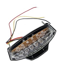 Lampa tył LED białe szkło szer. 110mm FAR | FAR7161