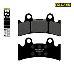 GALFER KLOCKI HAMULCOWE KH190 PÓŁMETALICZNE