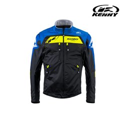 Kurtka Adventure/Enduro Softshell Blue Czarny/Żółty L Kenny Racing | 231-3704010-5602