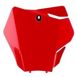 Pole numerowe (plastron) GAS GAS MC 125, MC 250/450F, EX 250/350, EX-250/350/450F OEM czerwony Polisport | 8668100003