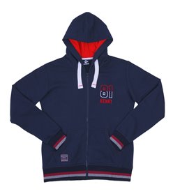 Bluza z Kapturem Damska Suzuka Niebieski/Czerwony M Kenny Racing | 261-4701010-55