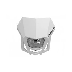 Lampa przednia Model LMX Biały Polisport | 8657600001
