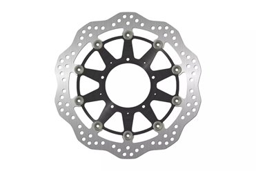 Tarcza hamulcowa przód Honda VFR800F/VFR800X (wersja bez ABS) (310x94x4,5mm) (5x6,5mm) WAVE PŁYWAJĄCA (środek aluminiowy) | NG1834XG