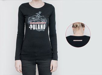 Koszulka dziecięca z długim rękawem rozmiar 122 cm (6 lat) Olek Motocykle | KOSZULKAJR/6