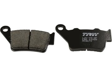 Klocki hamulcowe KH208 ORGANIC Aprilia PEGASO 650, ETV 1200 CAPONORD, Honda NX 650 DOMINATOR, Yamaha MT-03/XT 660, XT 660Z TENERE TYŁ TRW | MCB672