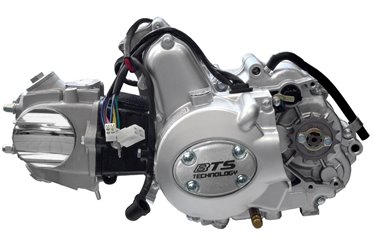 Silnik poziomy 139FMB, 70cc 4T, 4-biegowy manual, srebrny (bez oleju) 139FMB Motorower biegowy