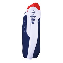 Koszulka rowerowa MTB Elite Navy niebieski/biały / czerwony M Kenny Racing | 242-3004040-5520