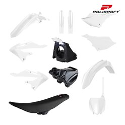 Komplet Plastików Yamaha YZ 125/250 (RESTYLING na model 2022) Biały Polisport | 91572