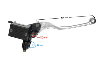 Pompa hamulcowa przednia do skutera Barton B-Max Skuter 152QMI GY6 125cm3