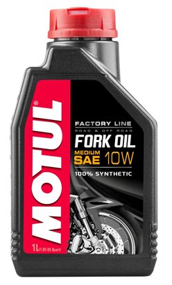 Olej do teleskopów / amortyzatorów / zawieszenia FORK OIL FACTORY LINE 10W Medium (syntetyczny) 1L Motul | MU101125