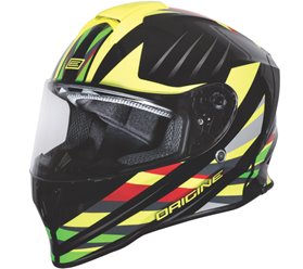 Kask ORIGINE DINAMO KIDS FOOLISH gloss yellow black YS
