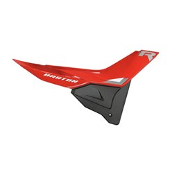 Obudowa boczna (tylna) prawa czerwona do motoroweru Barton FR 2 139FMB Euro 4 Motorower biegowy