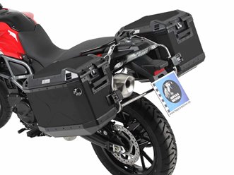 Stelaż kufrów bocznych + kufry boczne XplorerCutout-Träger + Xplorer Koffer BMW F 800 GS 2008-2018 Hepco Becker | 651653 00 22-01-40