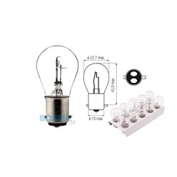 Żarówka BOSMA 12V 35 / 35W BAX15d (1204)