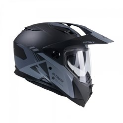 Kask Dual Adventure Extreme Graphic Black/Grey Matt XL (61-62 cm) Kenny Racing | 251-0405020-5703