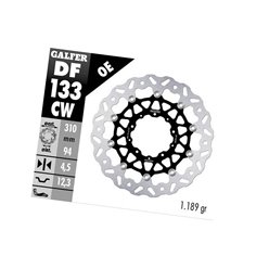 GALFER TARCZA HAMULCOWA PRZÓD HONDA FORZA 750 2021-2023; CB 1000R 2018-2023; NT 1100 2022-2023 (WAVE FLOATING) (310X94X4,5MM)
