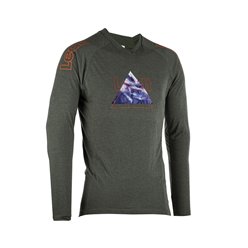 Koszulka rowerowa MTB GRAVITY 2.0 Jersey Grafitowy Rozmiar L Leatt | 5023036353