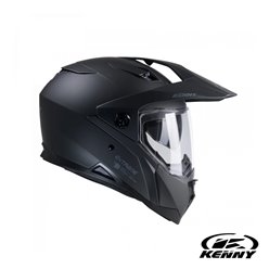 Kask Dual Adventure Extreme Solid Matt Black S (55-56 cm) Kenny Racing | 251-0405021-54