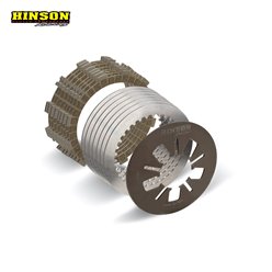 HINSON ZESTAW TARCZE SPRZĘGŁOWE Z PRZEKŁADKAMI I SPRĘŻYNĄ KAWASAKI KX 450 2021-2026; KX 450SR 2022-2026; KX 450X 2021-2026