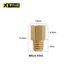 Dysza główna Mikuni typ 4/042 średnica #170 ProX | 47.170/1