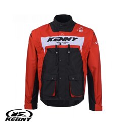 Kenny Racing Kurtka Adventure/Enduro Track Red Czarny/Czerwony / Biały XXL | 251-3704010-5802