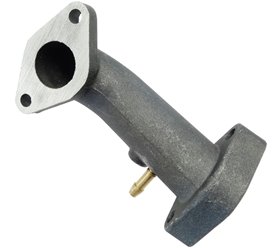 Króciec gaźnika do silnika Moretti poziomy 154FMI, 125cc 4T, 4-biegowy Manual