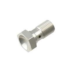 ZF Śruba hydrauliczna do przewodów hamulcowych M10x1,00 BREMBO kolor srebrny TRW | MCH911A