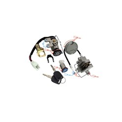 Stacyjka do skutera GY6 139QMB, 139QMA Barton 21 1