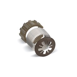 HINSON ZESTAW TARCZE SPRZĘGŁOWE Z PRZEKŁADKAMI I SPRĘŻYNĄ KAWASAKI KX 450 2021-2026; KX 450SR 2022-2026; KX 450X 2021-2026