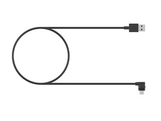 Wodoodporny kabel kątowy USB-C Quad Lock | QLP-MWC-USB-RA