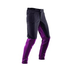Spodnie rowerowe MTB Trail 2.0 Velvet kolor czarny/fioletowy rozmiar XL Leatt | 5024130514