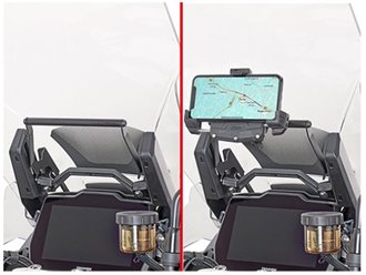 Poprzeczka do montażu uchwytów telefonów GPS Triumph Tiger 1200GT Kappa | KFB6422