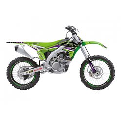 BLACKBIRD KOMPLET NAKLEJEK (OKLEIN) KAWASAKI KX 450F 2016-2018 DREAM 5 KOLOR ZIELONY CZARNY