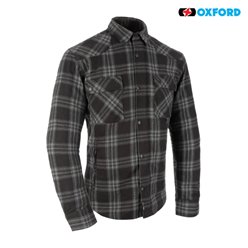 Koszula motocyklowa męska KICKBACK 3.0 szara XL Oxford | TM250101XL