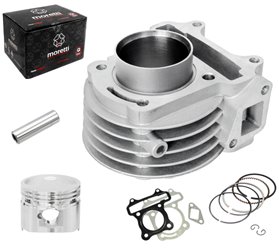 Cylinder do skutera 50cc 139QMB 4T, z wylotem na czujnik temperatury
