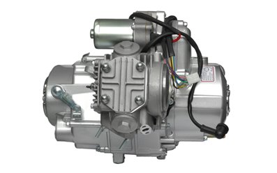 Silnik poziomy 139FMB, 70cc 4T, 4-biegowy manual, srebrny (bez oleju) 139FMB Motorower biegowy