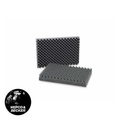 Walizka narzędziowa z wkładem z pianki wypukłej 470x60x360 Hepco & Becker | 53 6203 1919