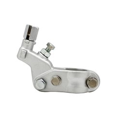 Uchwyt dźwigni sprzęgła Honda CR 125/250, CRF 250, 450 kolor srebrny bez dźwigni dekompresatora (kuty) (L10100A) Psychic | MX-08359-1B