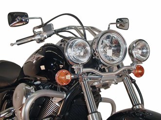 Zestaw lamp bocznych, dodatkowych Kawasaki VN 900 Custom / Vulcan 2006-2017 Hepco Becker | 4002502 00 02