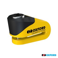 Oxford Blokada tarczy hamulcowej Quartz XD10 trzpień 10MM Żółty/Czarny | LK209
